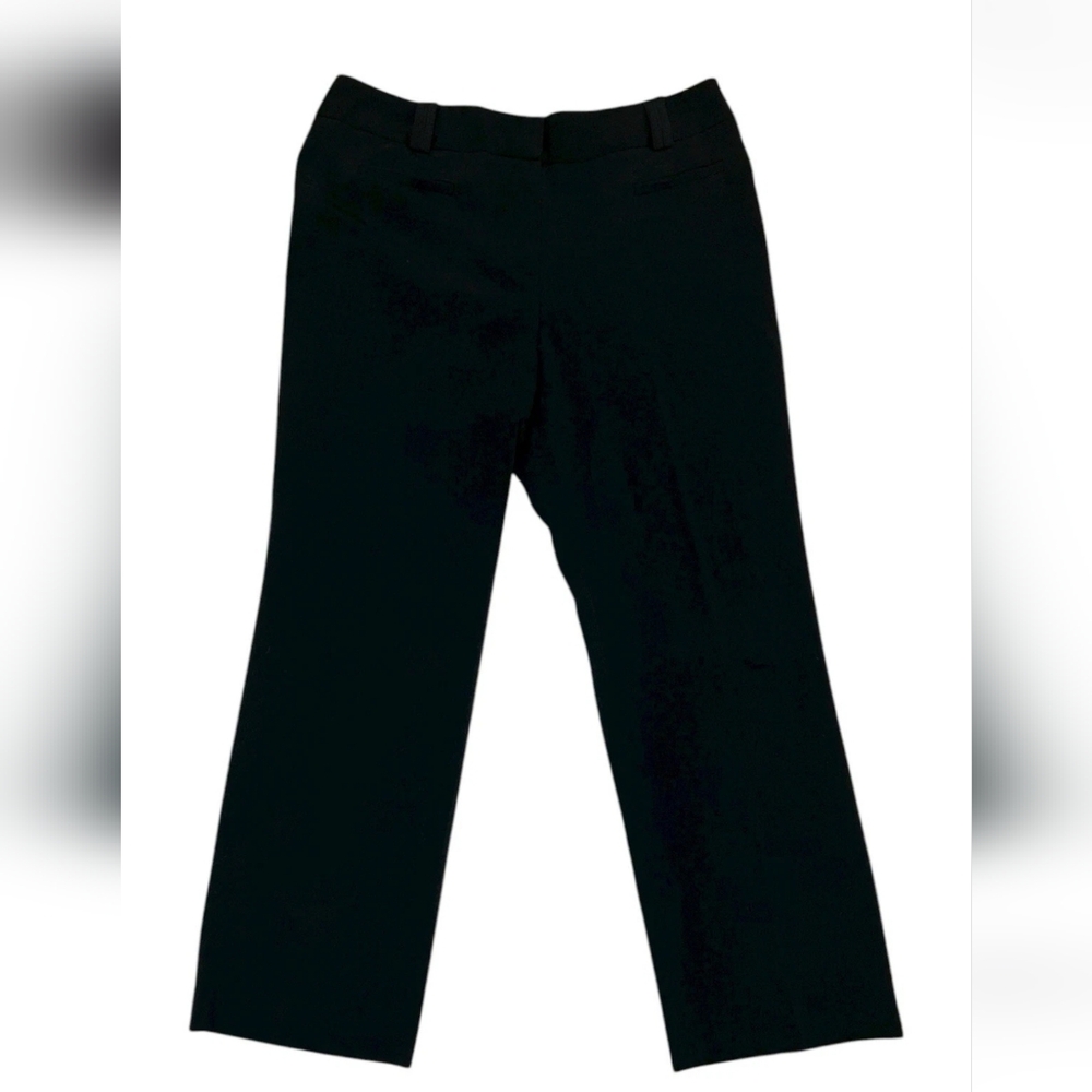 Larry Levine Women’s Black High Waisted Stretch Business Casual Dress Pants, 12P